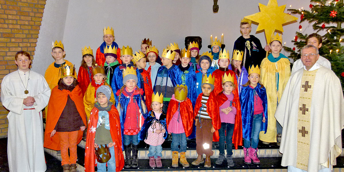 Sternsinger 2013 in Witten-Stockum (Foto: Marek Schirmer)