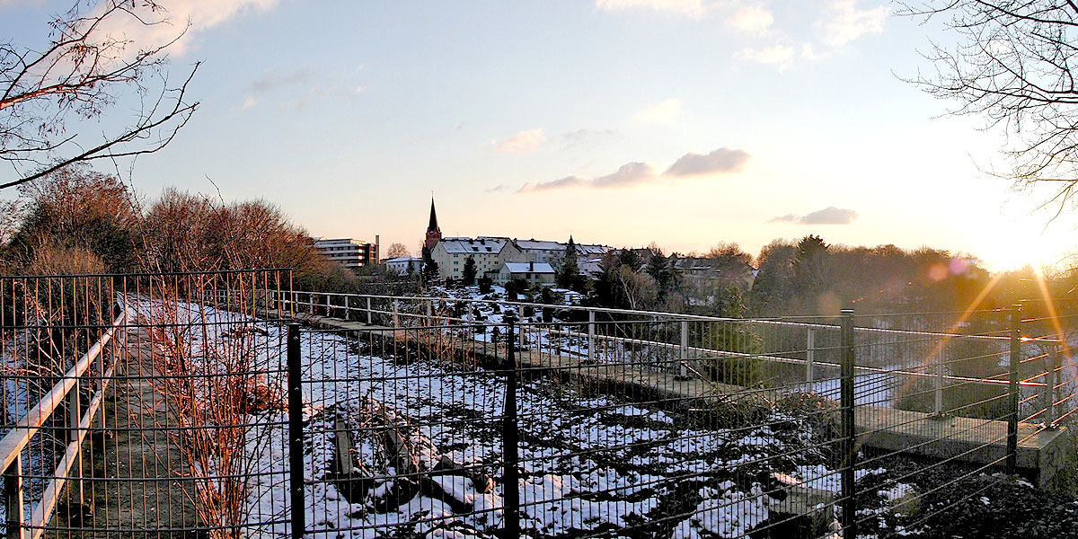 Rheinischer Esel Brücke am Sonnenschein vor dem Umbau zum Geh-/Radweg (Foto: Marek Schirmer)
