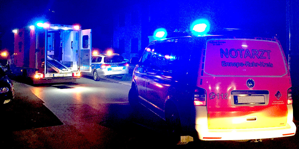 Unfall in der Himmelohstraße (Foto: Marek Schirmer)