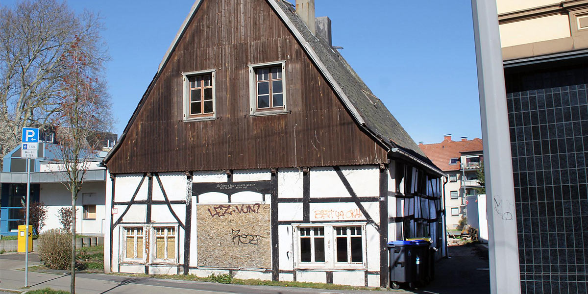 Fachwerkhaus an der Unterstraße 12 in Bochum-Langendreer (Foto: Stadt Bochum)