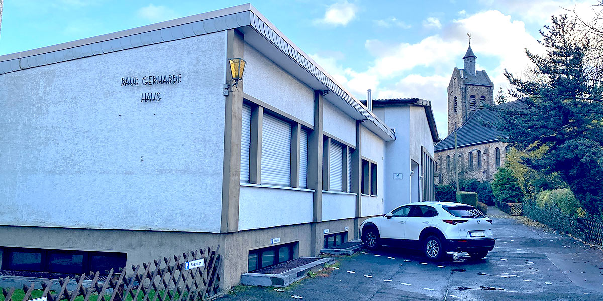 Paul-Gerhardt-Haus, Ev. Gemeindehaus in der Mittelstraße 9 in Witten-Stockum.
