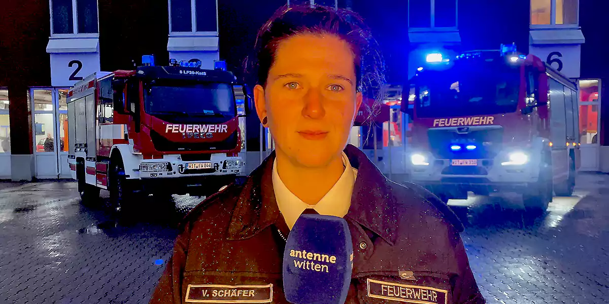 Die freiwillige Feuerwehrfrau Virginia Schäfer engagiert sich ehrenamtlich in der Löscheinheit Hölzer. (Foto: M. Schirmer)