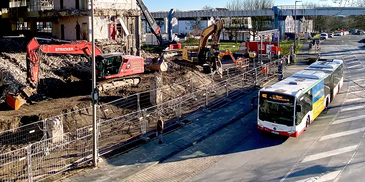 Ab 7. Januar verkehrt auch die Linie 371 zur TU Dortmund. (Foto: M. Schirmer)