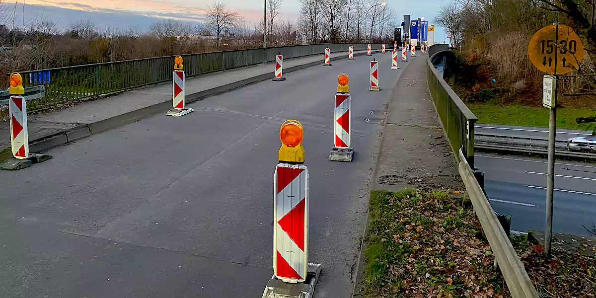 Brücke Bebbelsdorf in Witten. (Foto: Marek Schirmer)