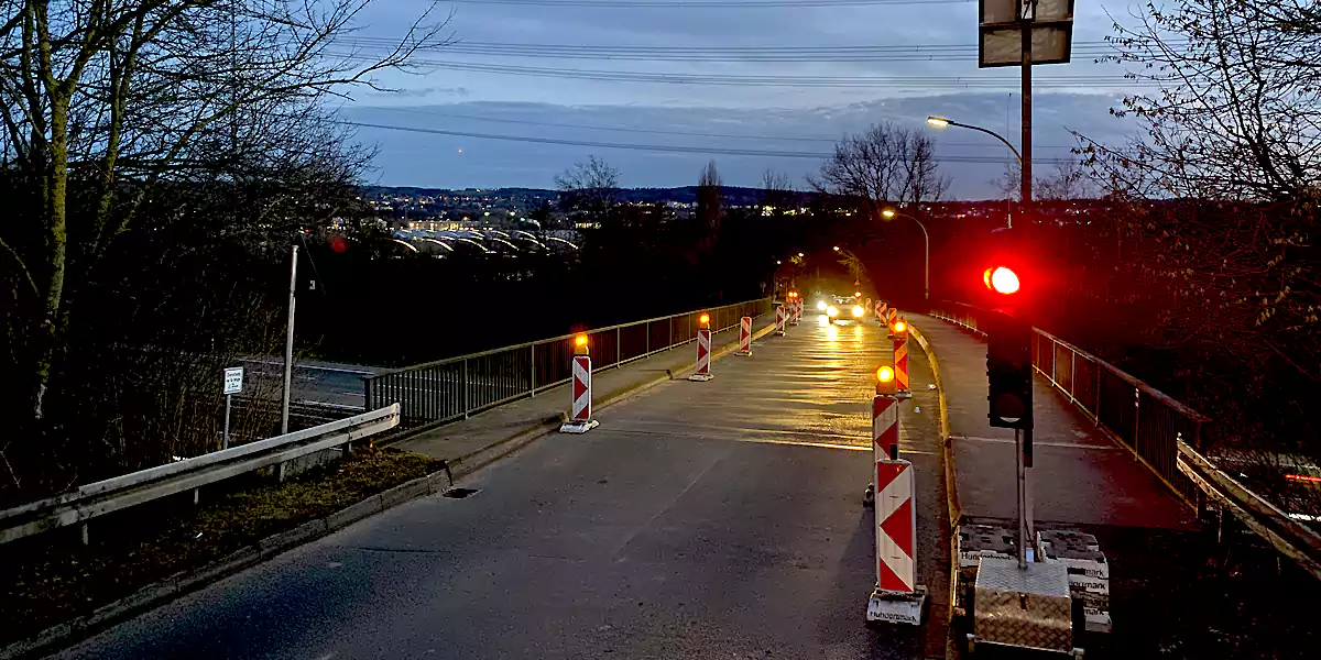 Brücke Bebbelsdorf in Witten. (Foto: Marek Schirmer)