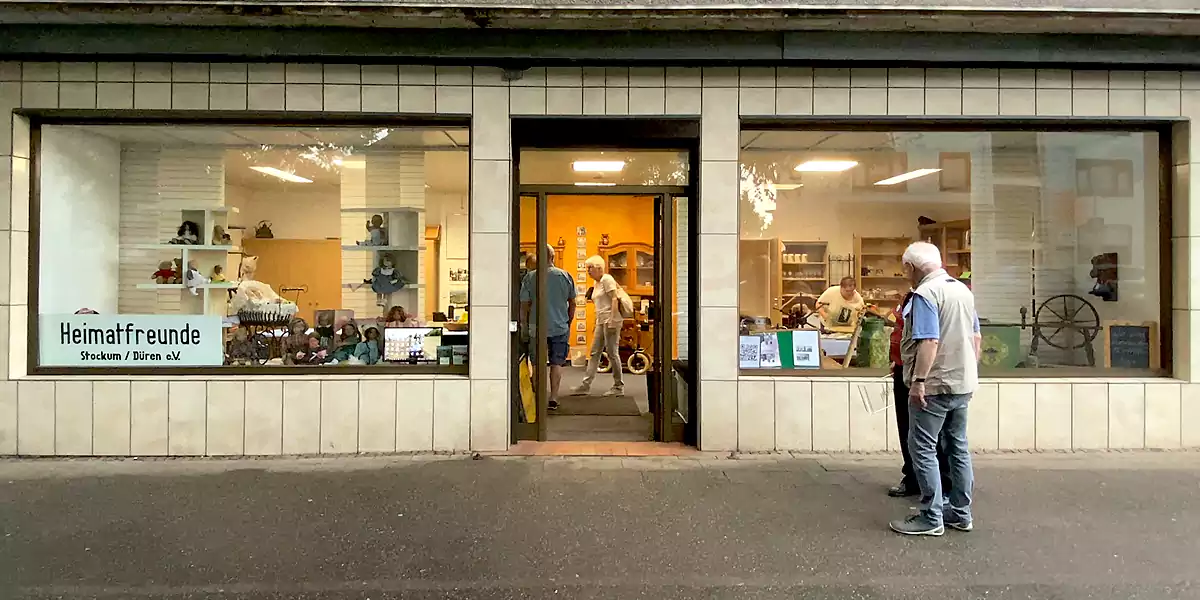 Heimatstübchen der Heimatfreunde Stockum/Düren an der Hörder Straße in Stockum (Foto: MS)