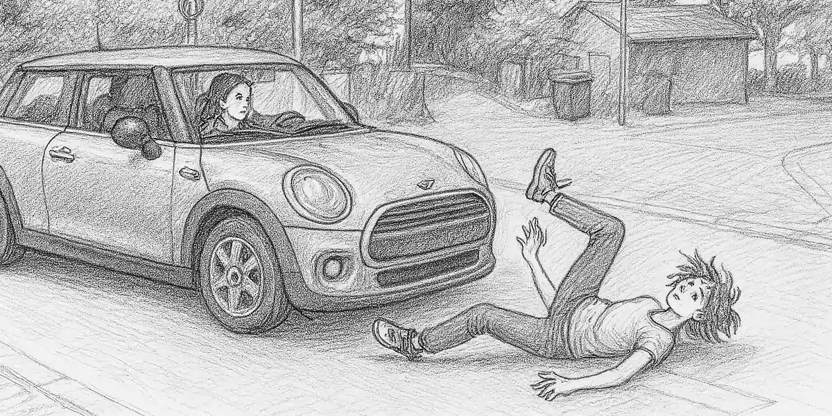 Fußgängerin (17) bei Unfall in Stockum verletzt – Polizei sucht Autofahrerin