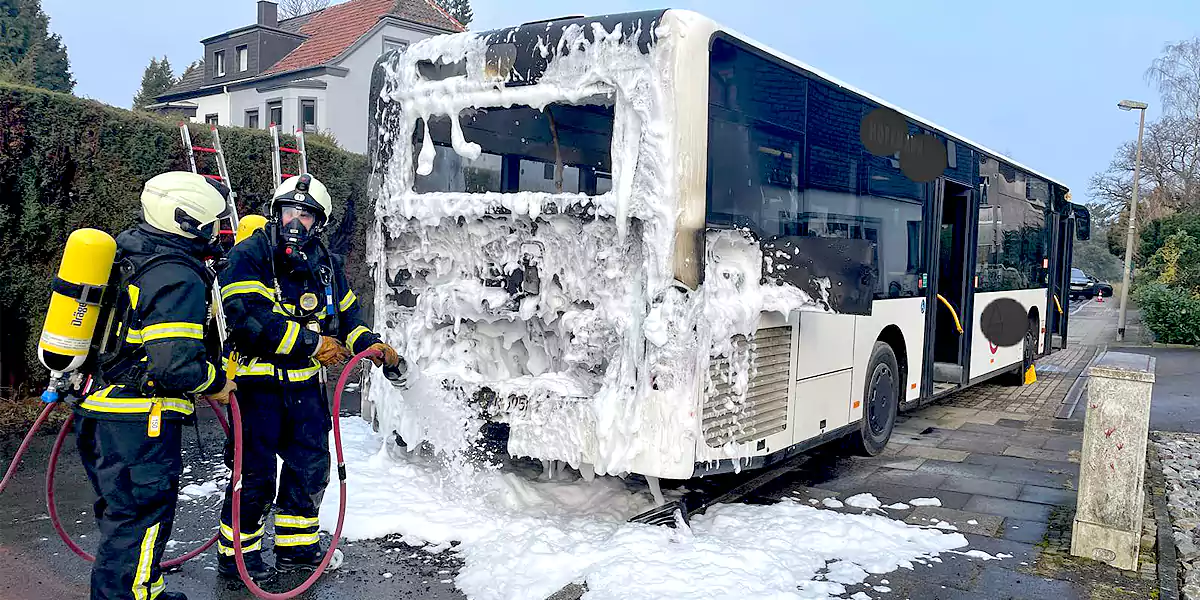 Einsatz der Feuerwehr Witten am Schneer Weg (Foto: Feuerwehr Witten)