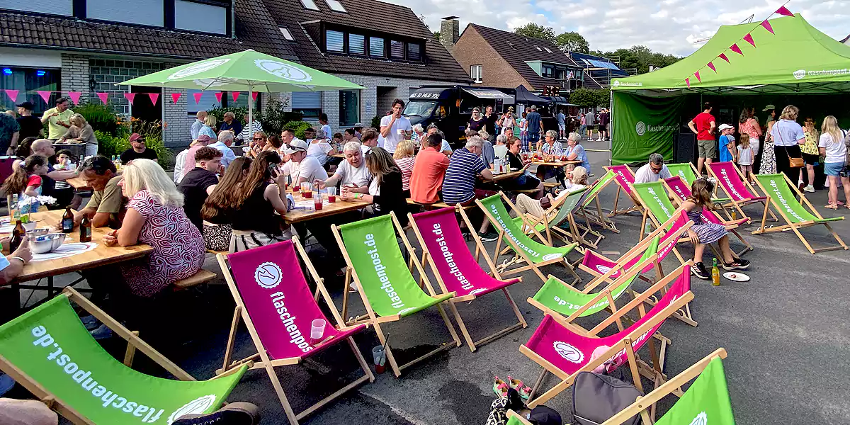 Straßenfest im Kreidemeerweg im Dorney (Foto: M. Schirmer)